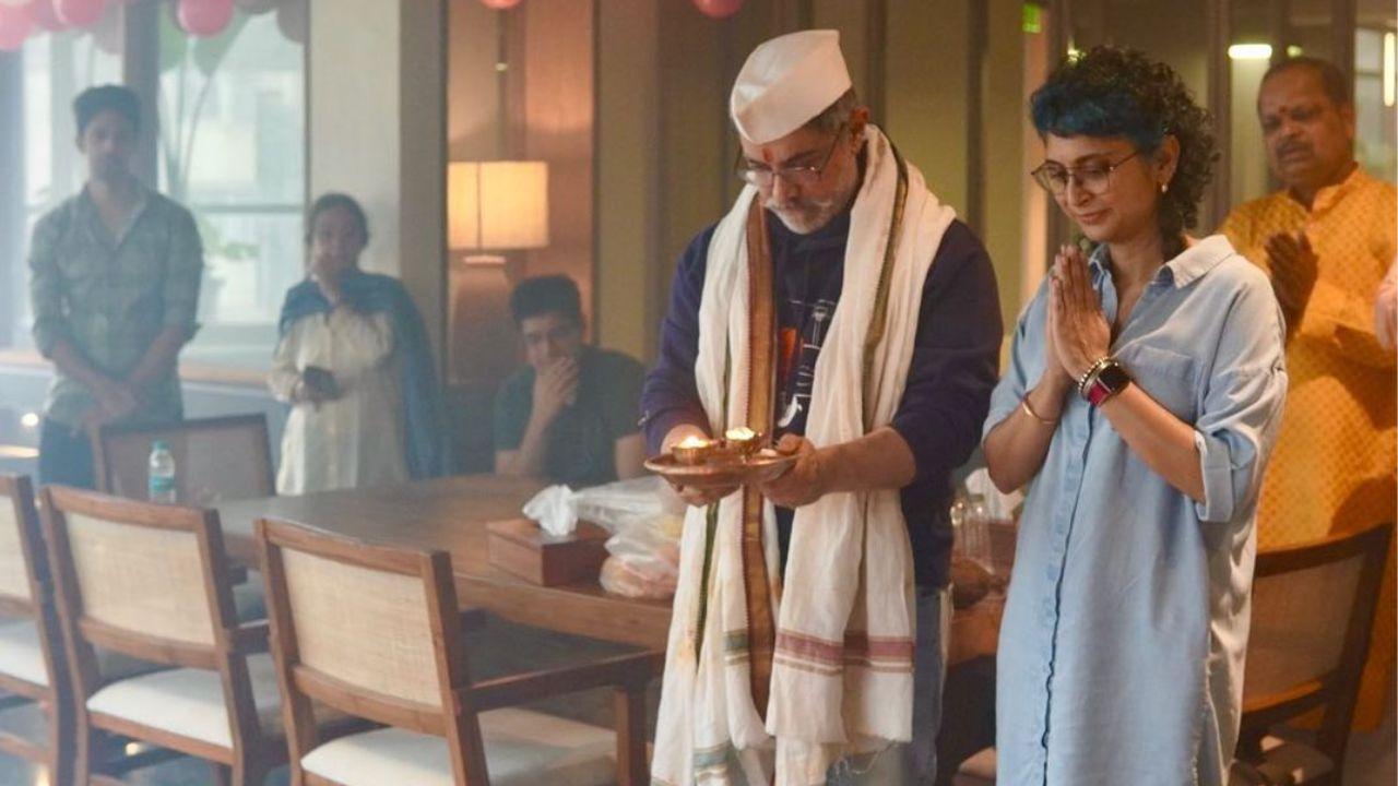 After the pictures were shared on social media, it became viral in no time. Many even started contemplating that Aamir Khan and Kiran Rao are coming together for a film. 